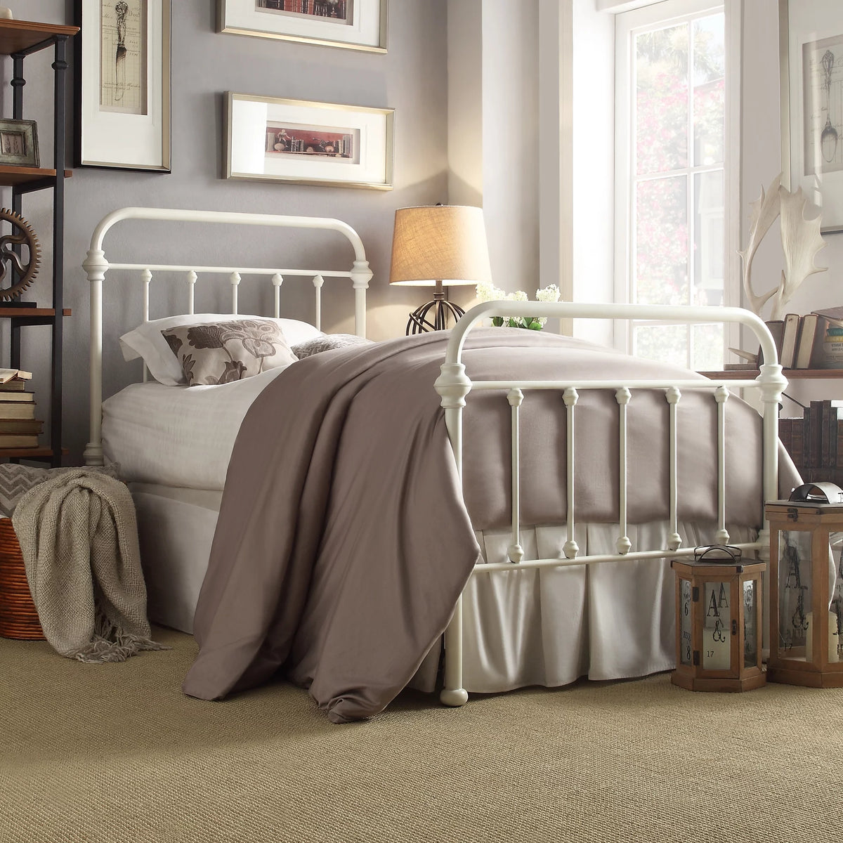 Queen Metal Bed K873
