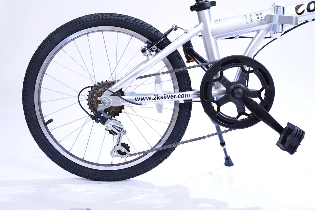Folding Bike Silver D653