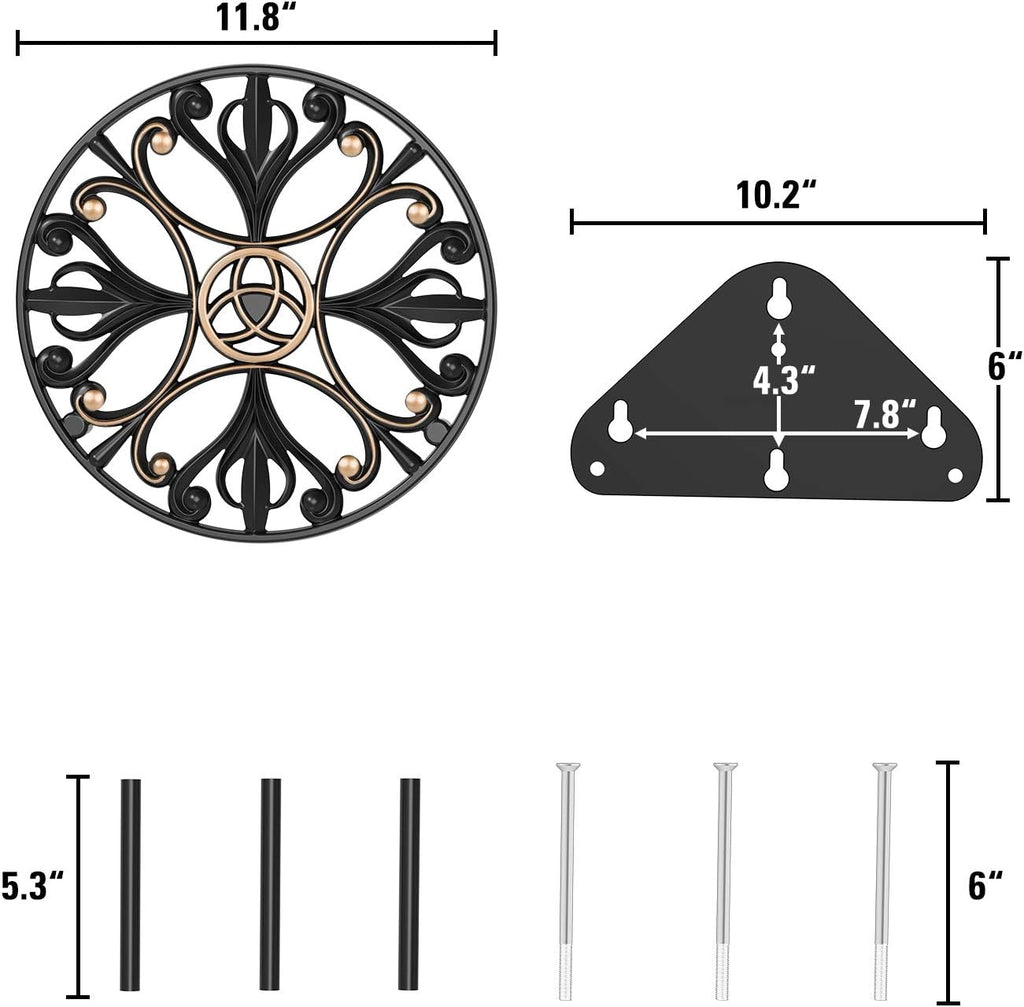 Stainless Cast Aluminum Garden Hose Holder E506249