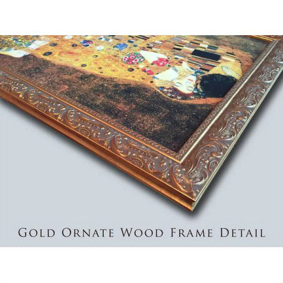 Gold Ornate Framed Double Matted Art Print N882428
