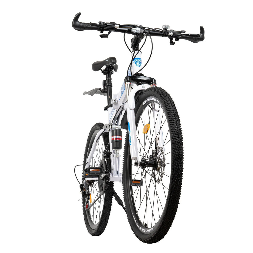 26 Mountain Bike 21-Speed Folding Dual Disc Brake Bicycle C12787