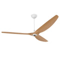 84 Ceiling Fan with Bamboo Blades and White Finish L9606
