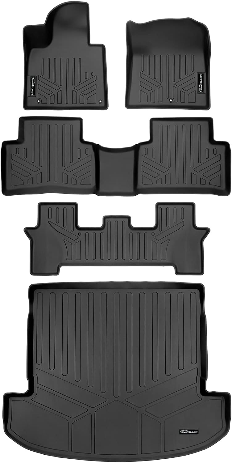 Custom Fit 3 Row Floor Mats & Cargo Liner Set J1326