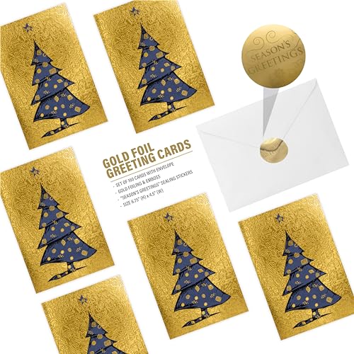 16 Christmas Greeting Cards with Envelopes Y420
