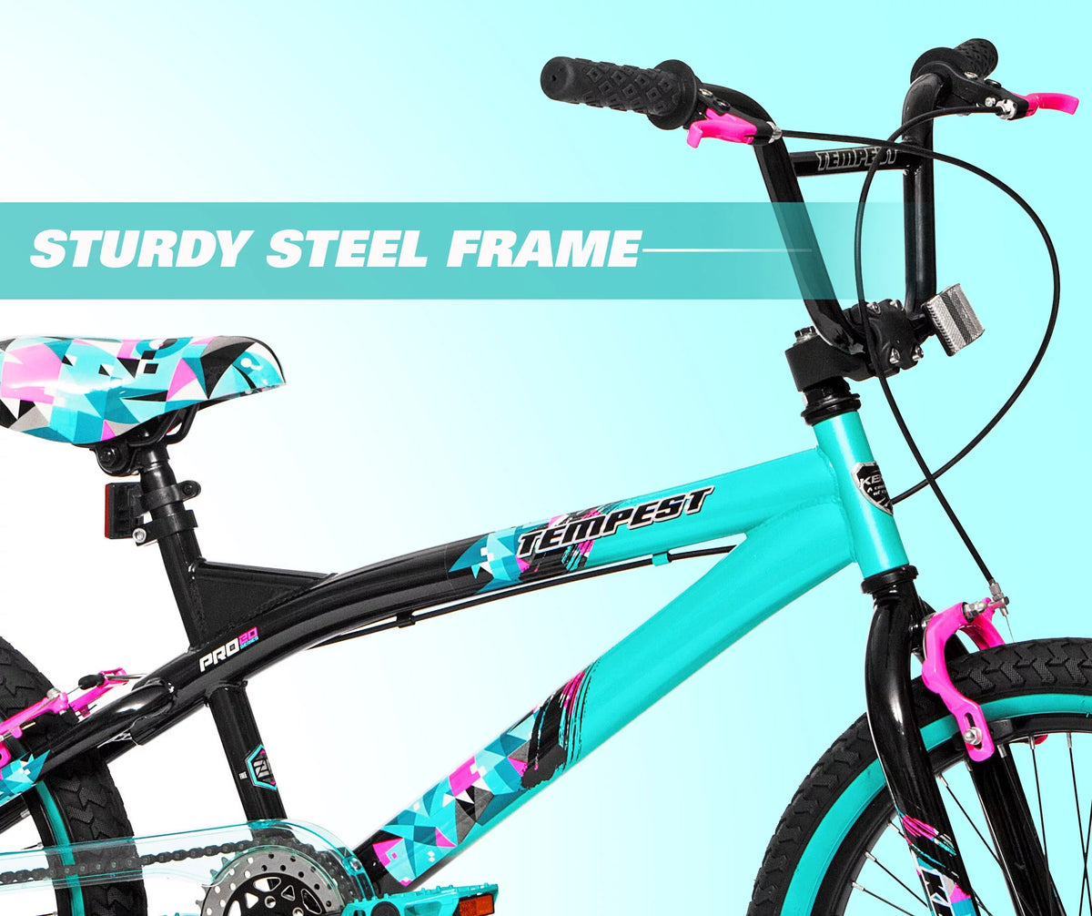 20 Girl's Black Aqua Bicycles R480