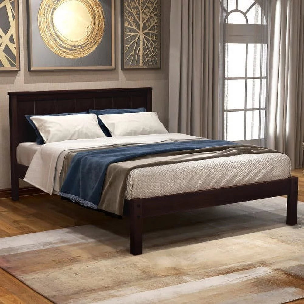 Metal Double Bed Frame with Headboard Z54632