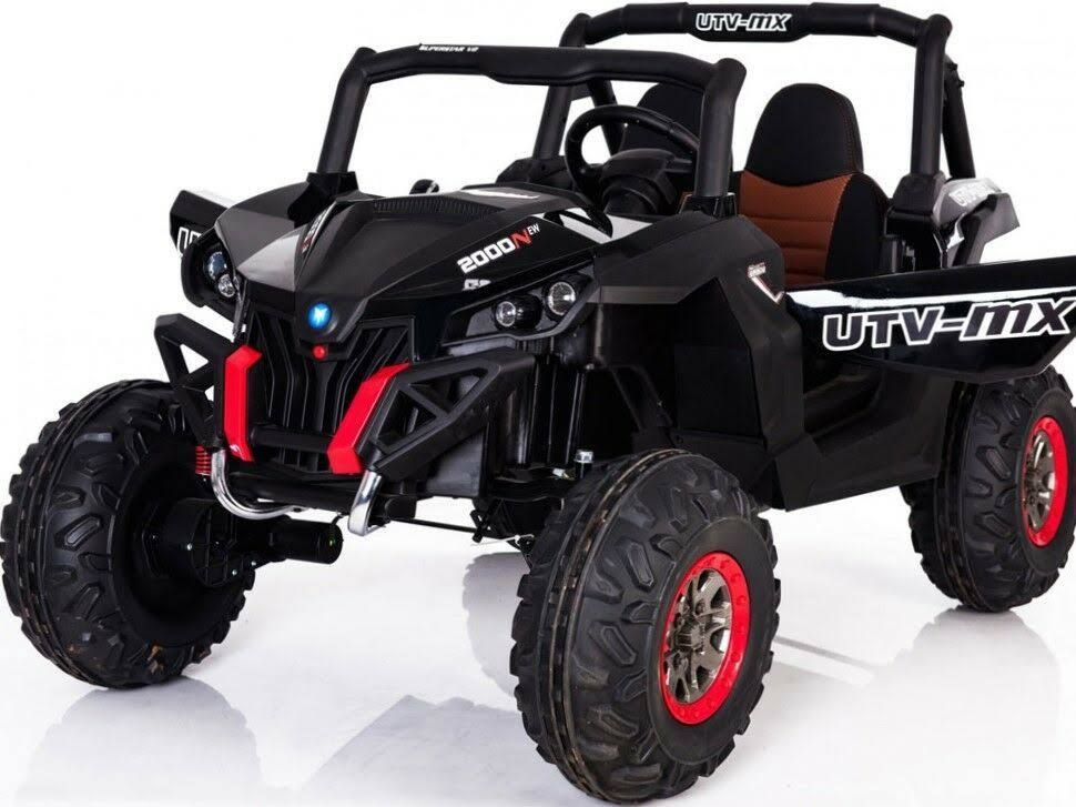 12V Black Kids Electric Ride on Car C696022