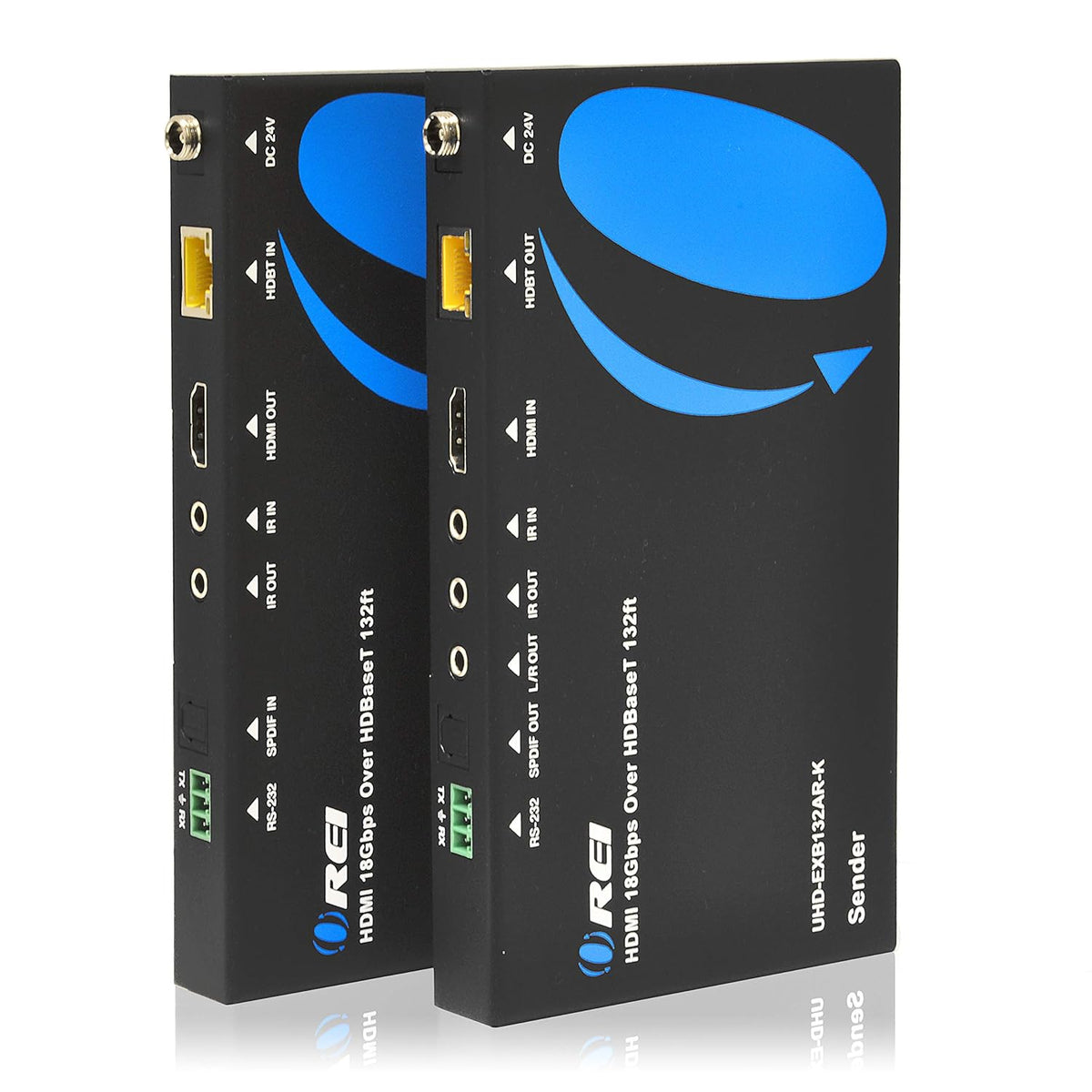 4K HDMI Extender Balun Over Single CAT5e/6/7 Cable L41665
