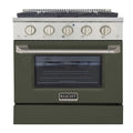 30 4.2 cu ft. Natural Gas Range Olive Green Y31137