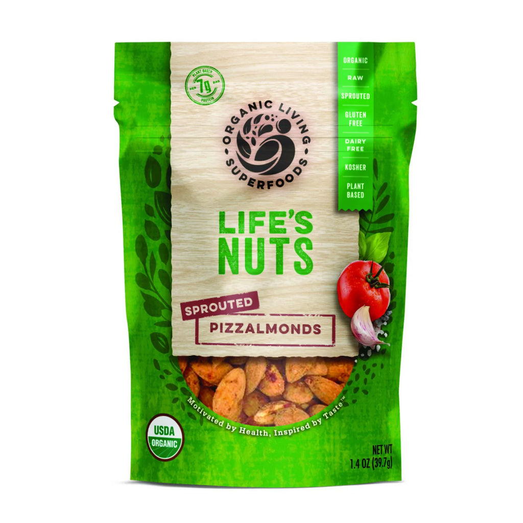 Organic Sprouted Salt & Vinegar Almonds 1.4oz M69626