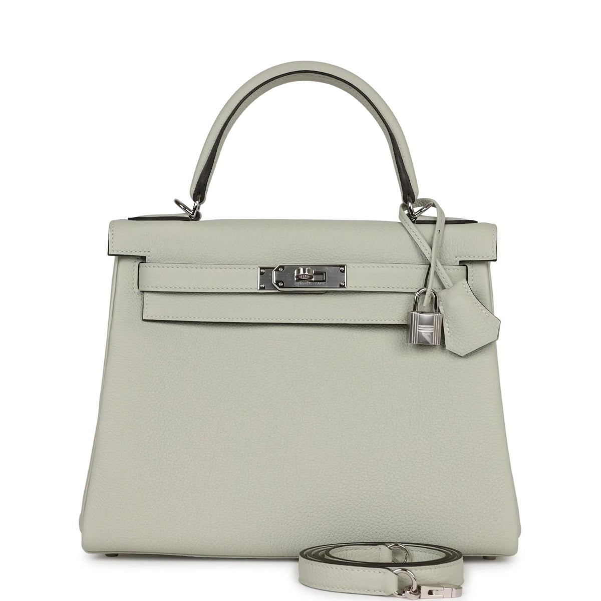 28 Gris Neve Togo Palladium Hardware Handbag S602227