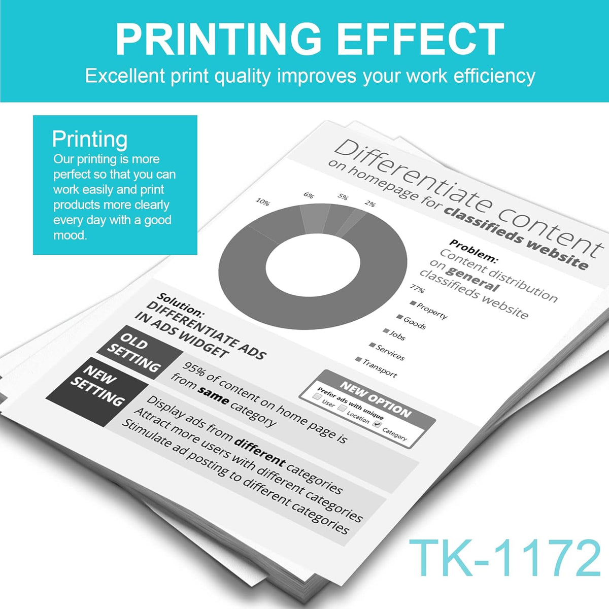 Black 3 Pack Toner Cartridge F33368