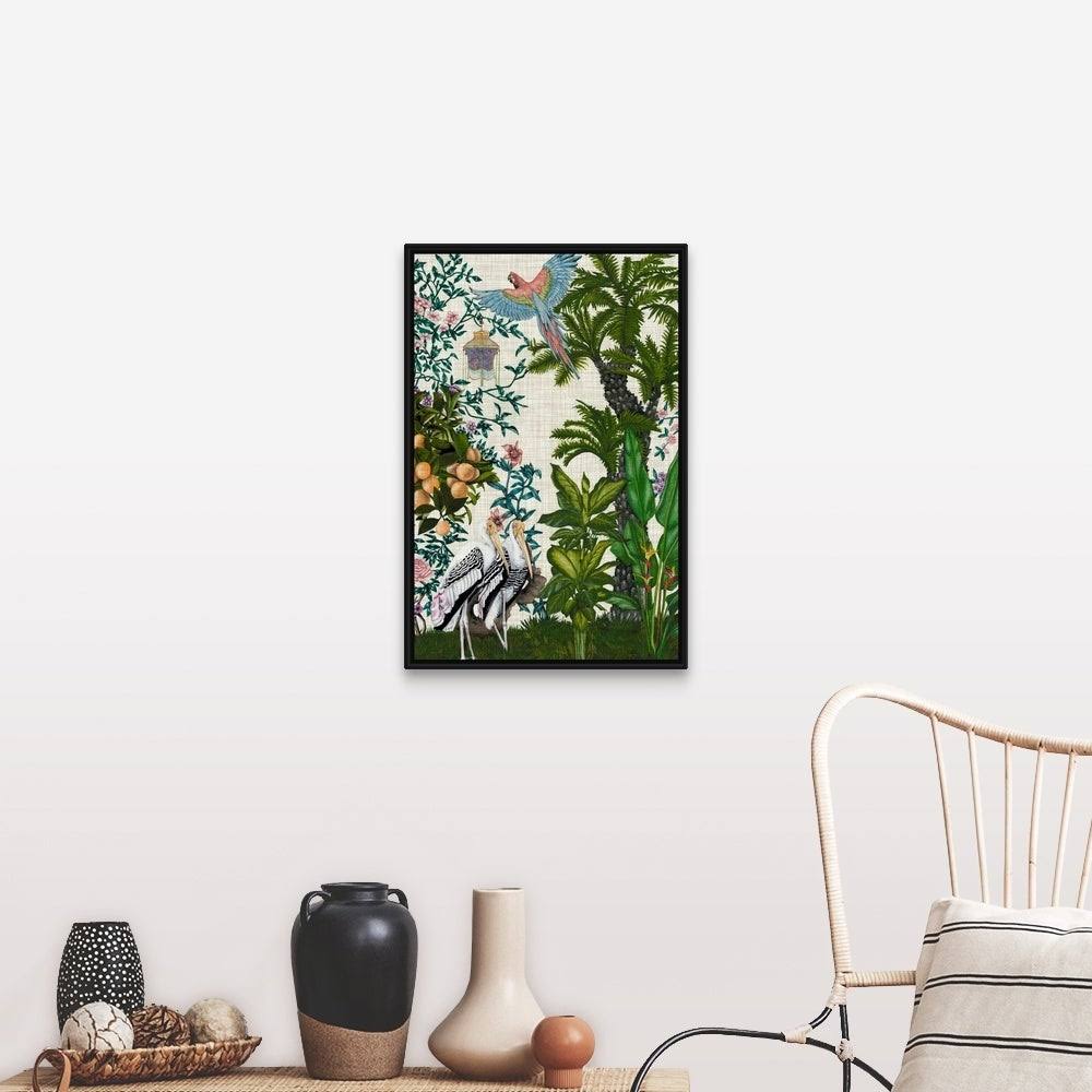 Black Canvas Art 20 x 30 A5145