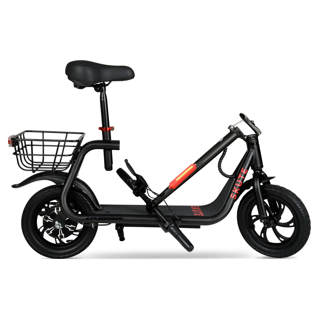 36V 250W Seated Electric Scooter with Basket F246