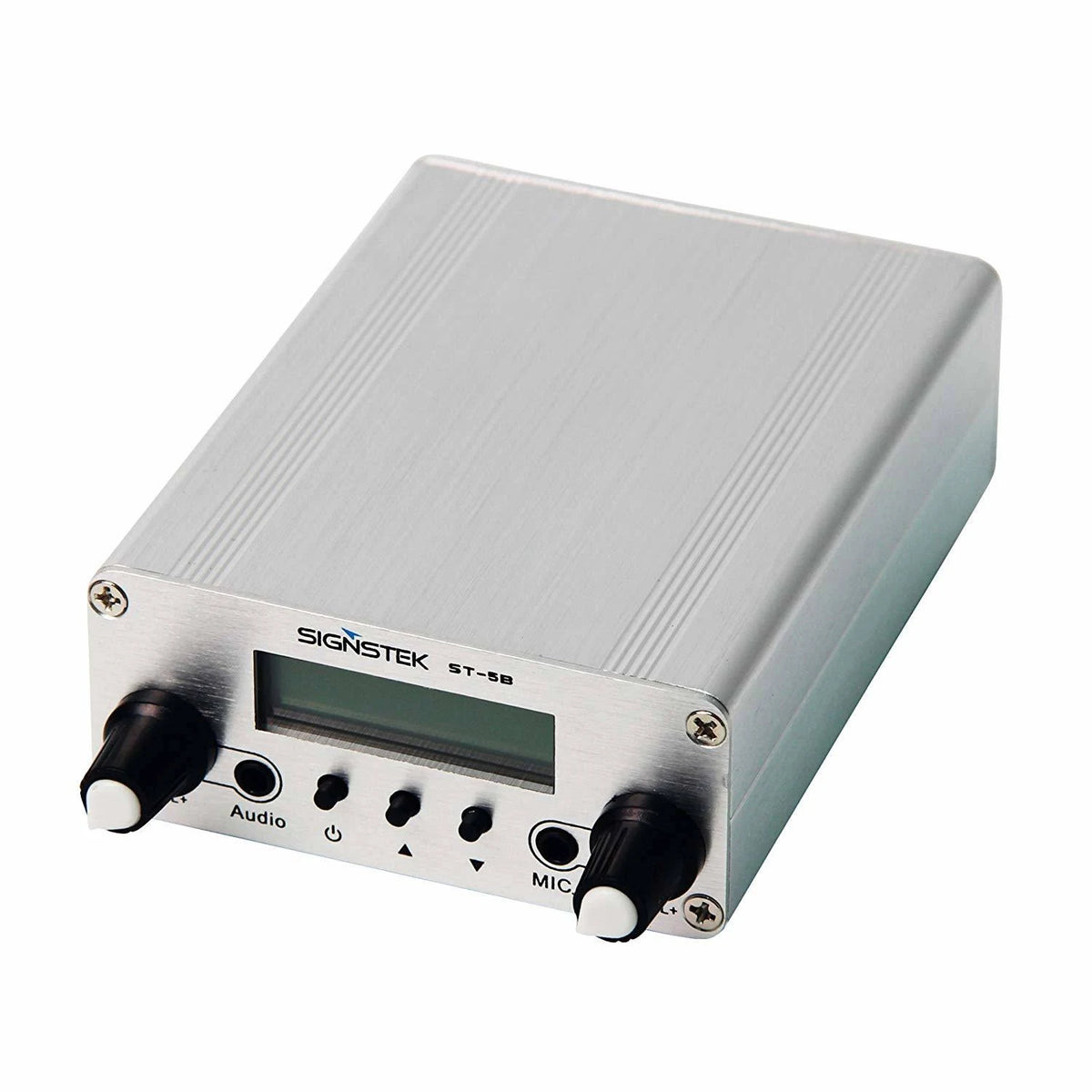 0.5 W Dual Mode FM Transmitter with Antenna Silver G322134