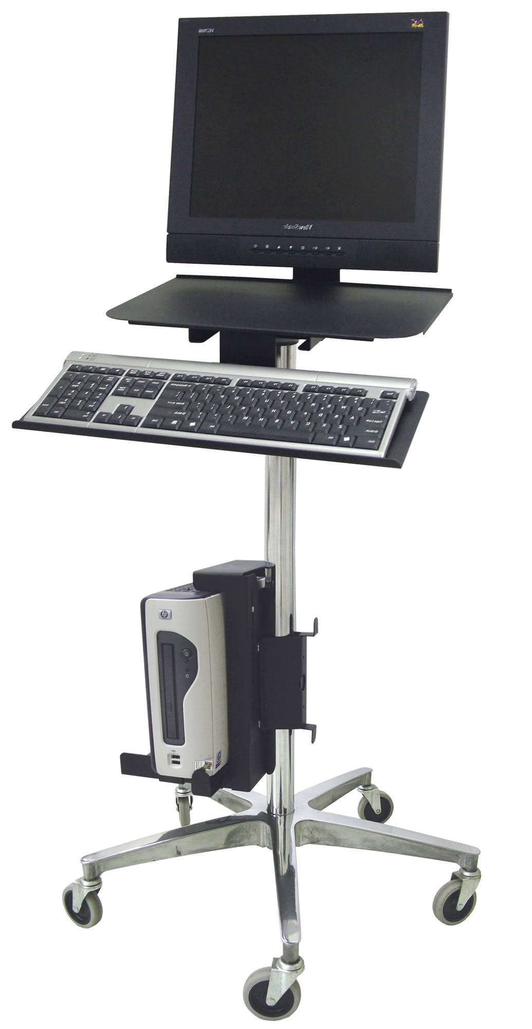 Computer Transport AV Cart with Cord Wrap C520030