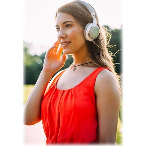White Wireless On-Ear Headphones Y293