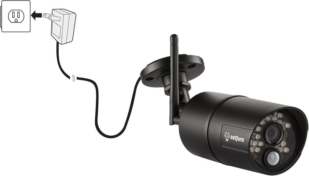Black Weatherproof IP66 Bullet Camera V52480