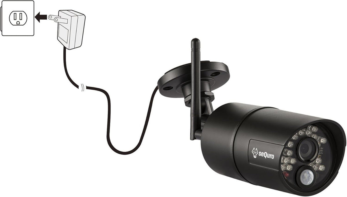 Black Weatherproof IP66 Bullet Camera V52480