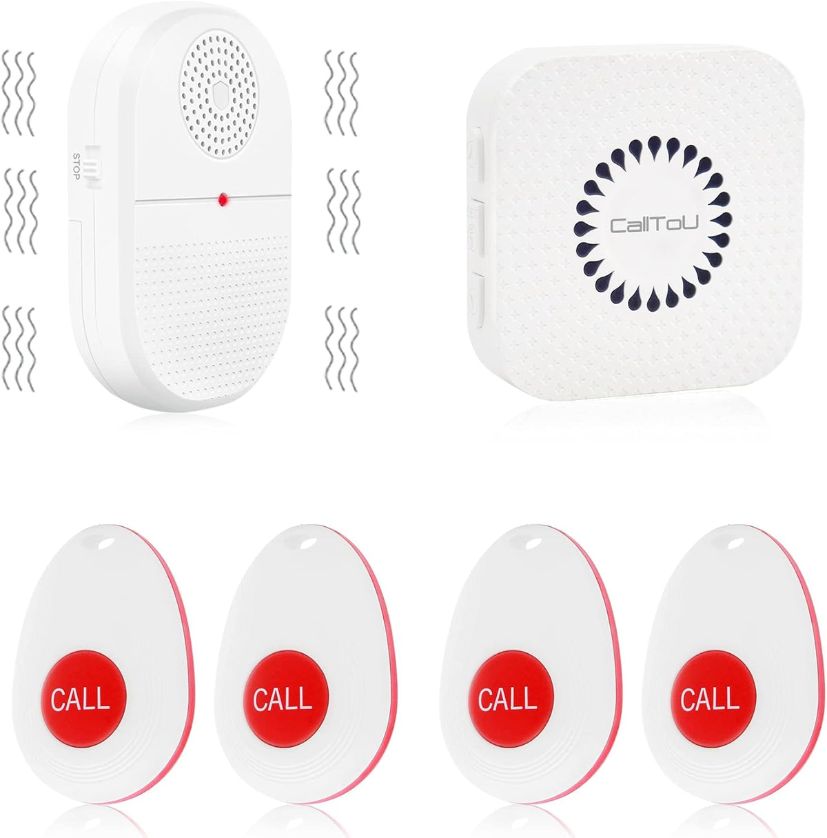 Caregiver Pager Call Button Emergency Alert System V242