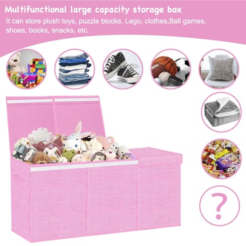 Extra Large Collapsible Kids Toy Storage Organizer Box A726892