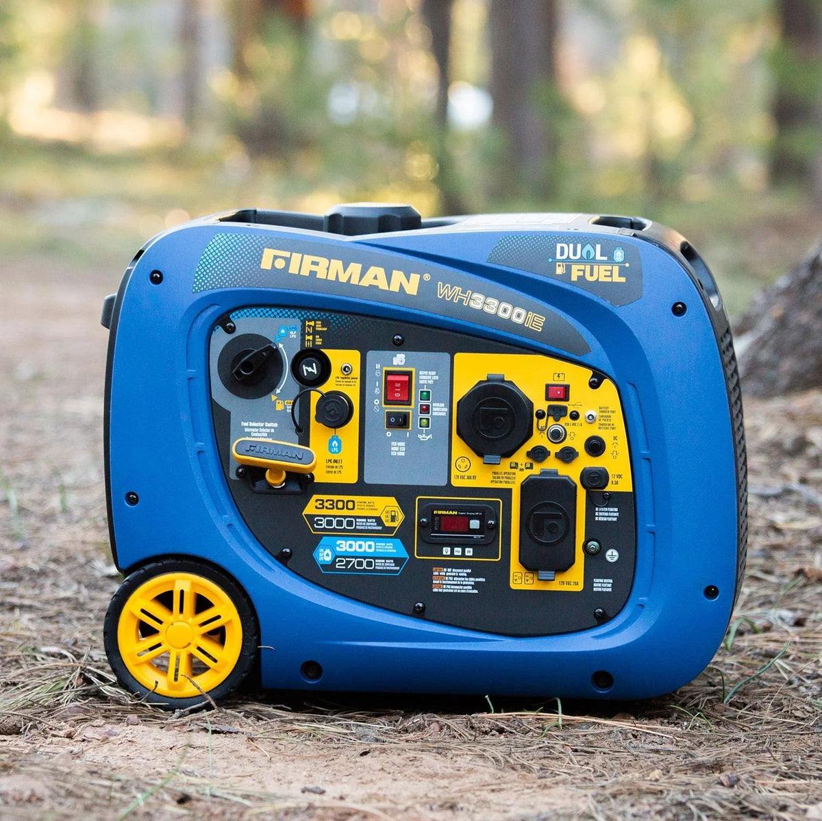 Portable 3,300 Watt Liquid Propane 3,650 Watt Gas Generator Y5585