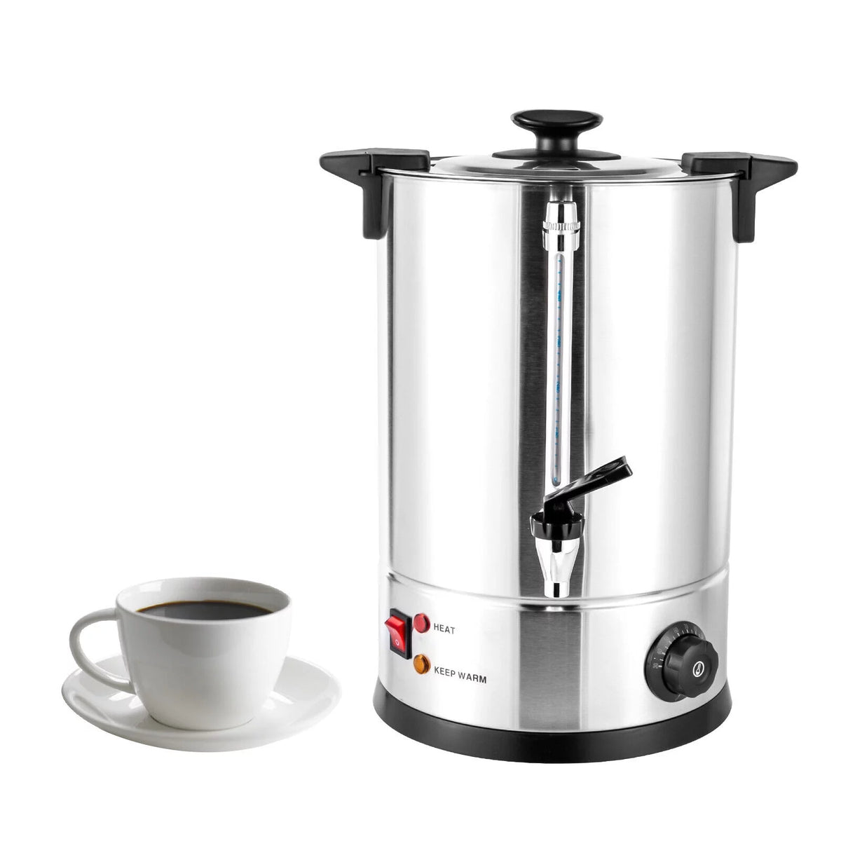 Commercial Grade Stainless Steel 12L Coffee Urn C6269