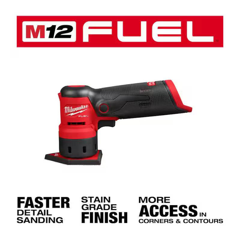 12-Volt Lithium-Ion Brushless Cordless Orbital Detail Sander Y49614