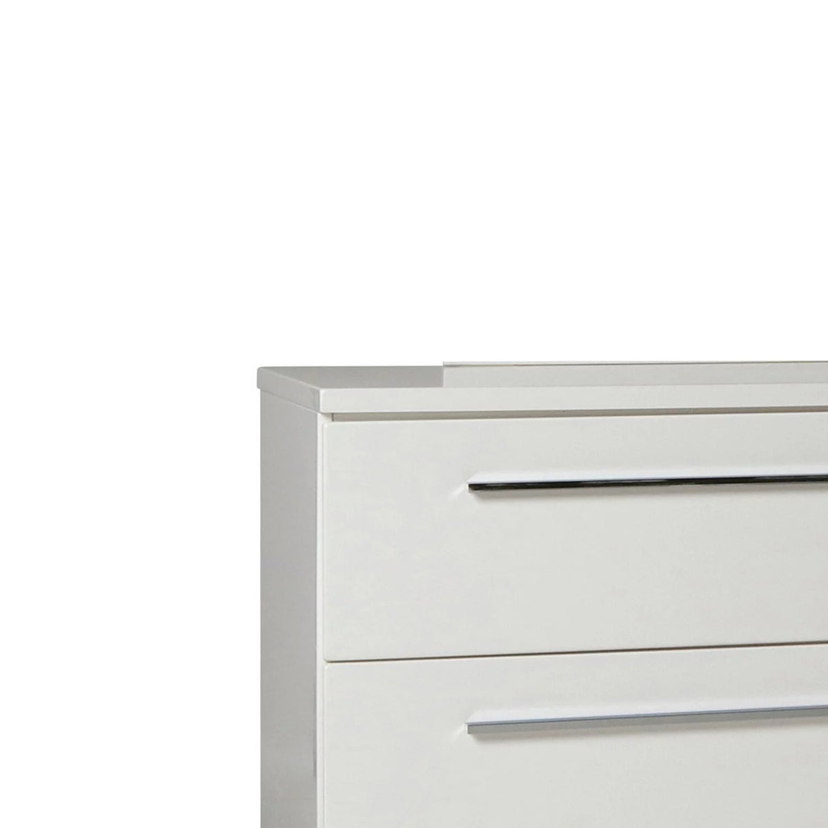 White 6 Drawer Wooden Dresser Q757