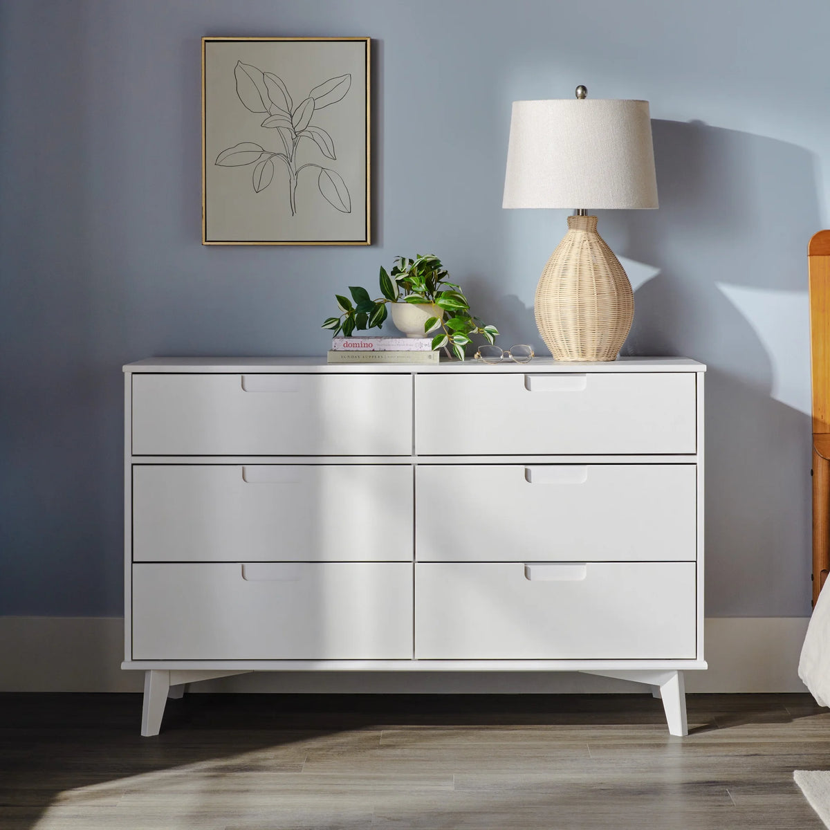 6 Drawer Solid Wood Dresser K1303