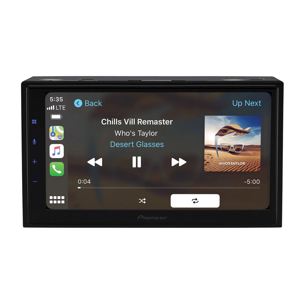 6.8-In. Double-DIN Digital Media Receiver with Touch Screen U9467
