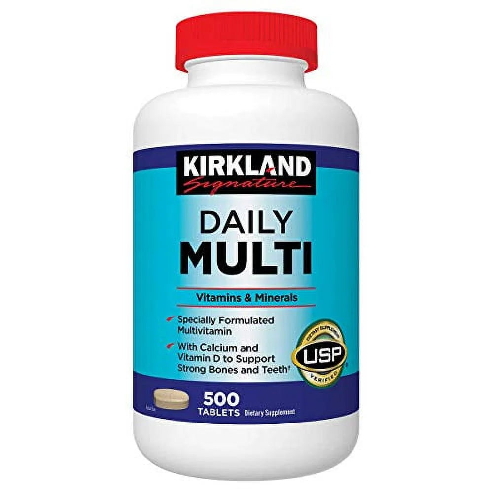 Multi Vitamins & Minerals Tablets 500-Count L1495