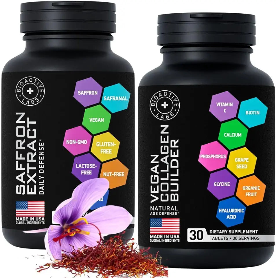 Vegan Collagen and Saffron Wellness Bundle P99404