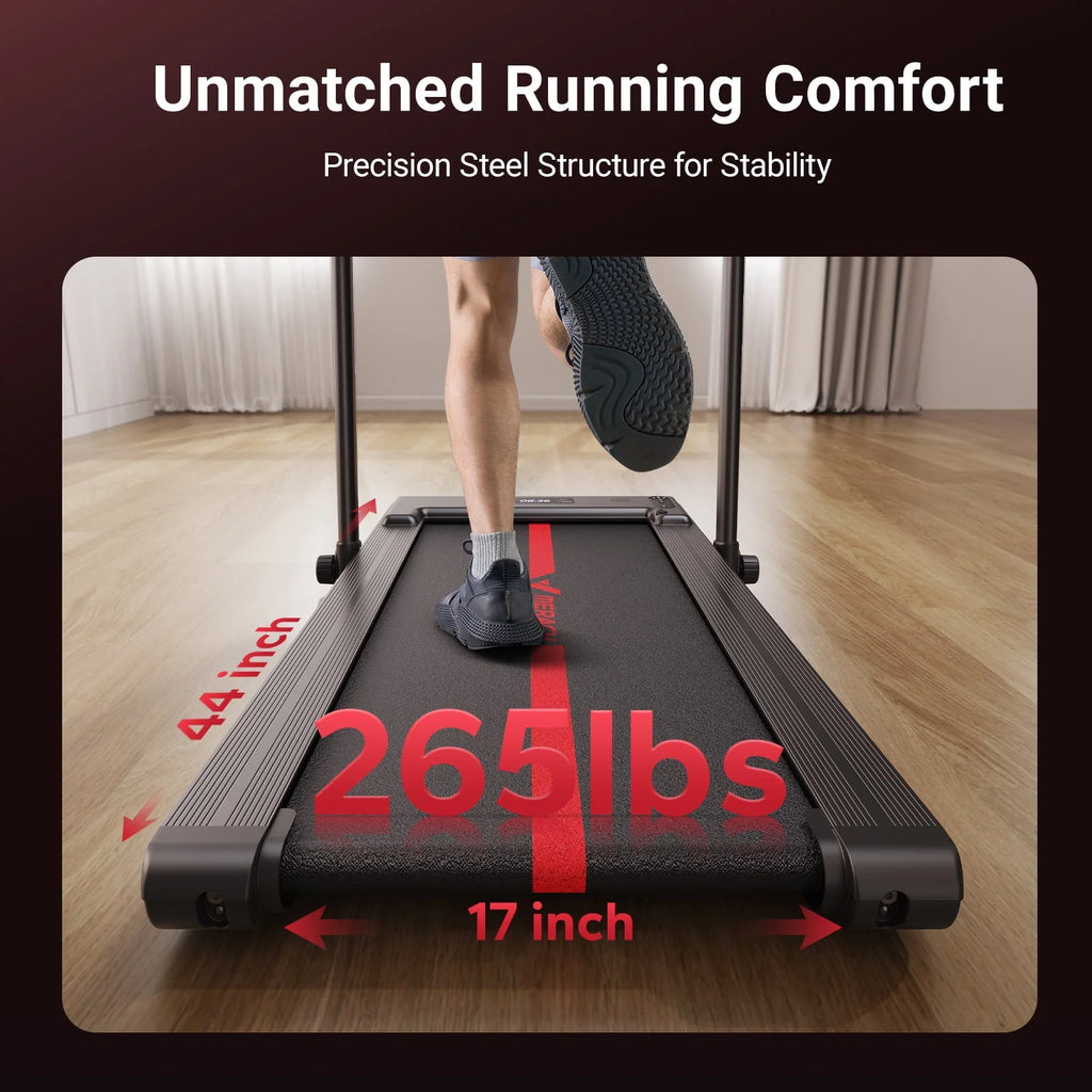 Folding Treadmill with 265 LB Weight Capacity D653