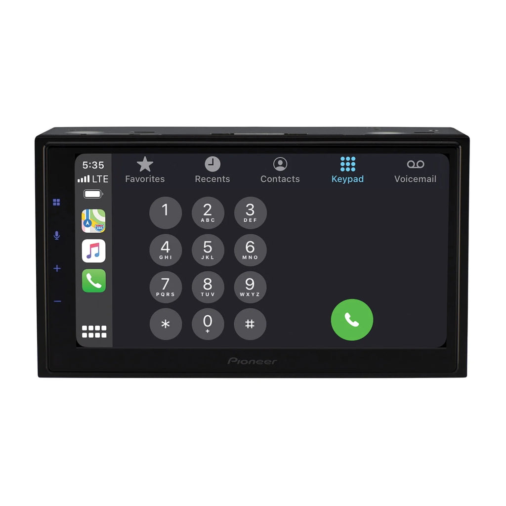 6.8-In. Double-DIN Digital Media Receiver with Touch Screen U9467