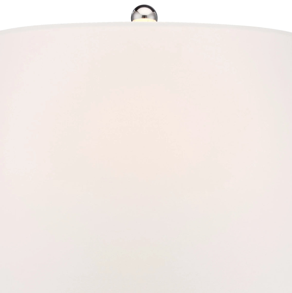 Set of 2 Clear Glass Fillable Steel Table Lamps K617