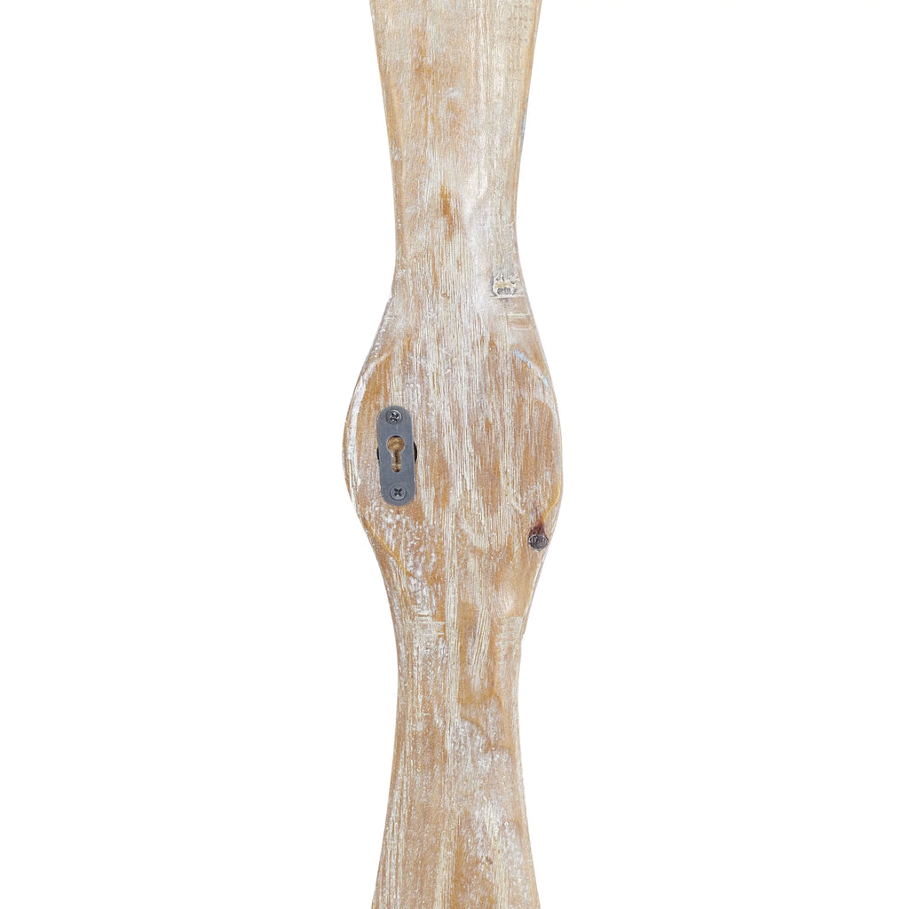Brown Wood Airplane Propeller Wall Decor S9479