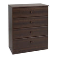 4 Drawer Wood Chest L302237
