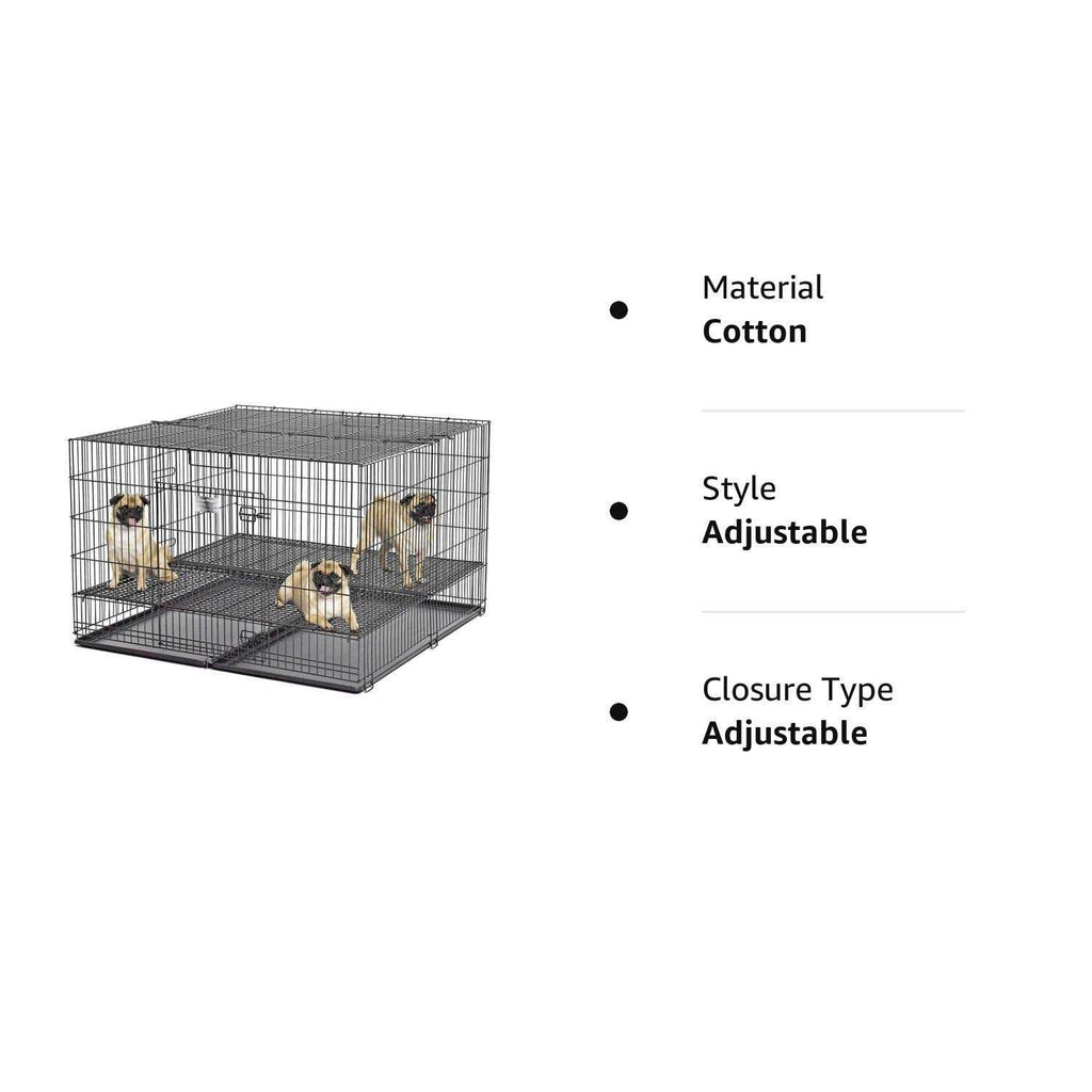 Puppy Playpen with Plastic and Floor Grid L456
