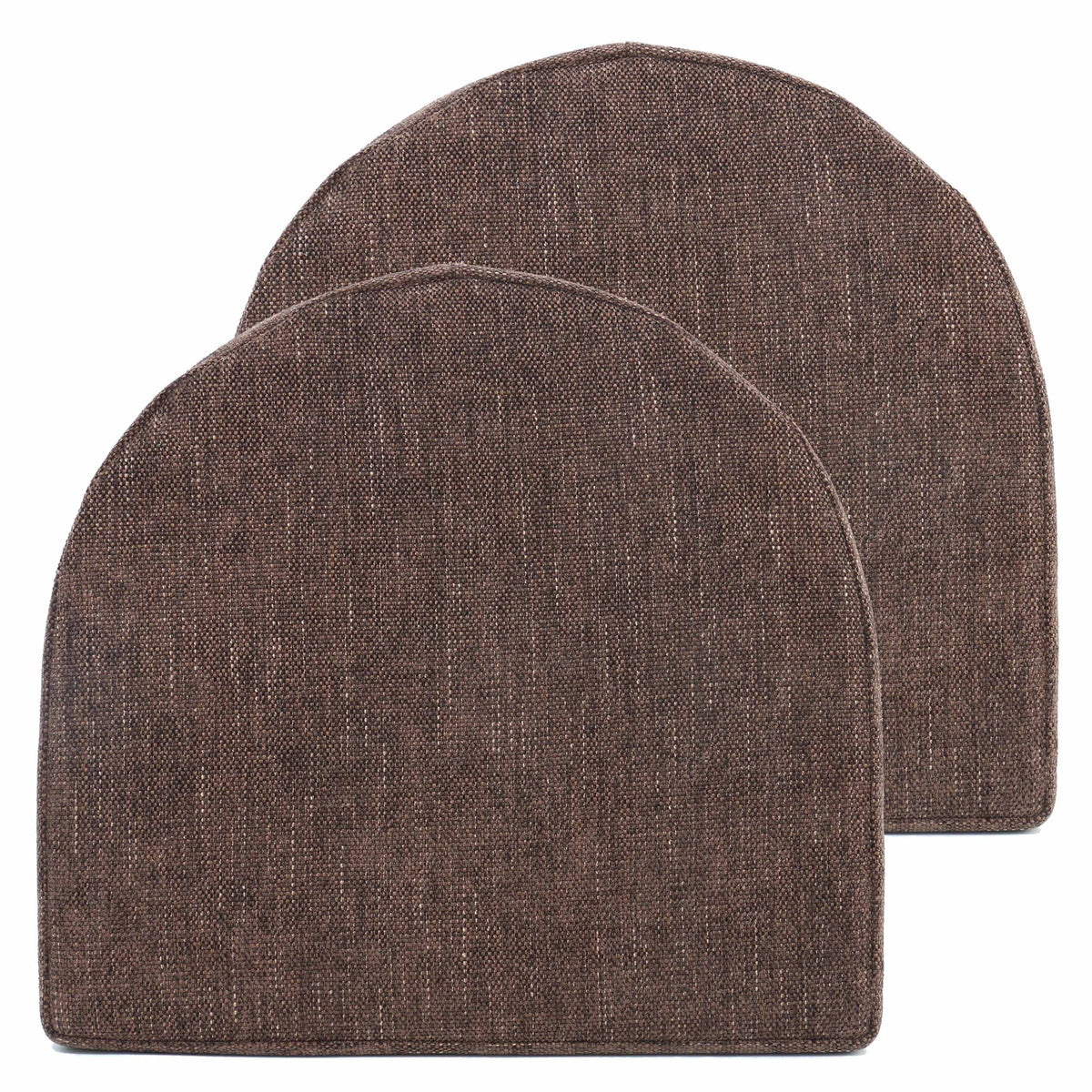 U-Shape Memory Foam Chair Pads with Ties 4 Pack W5619
