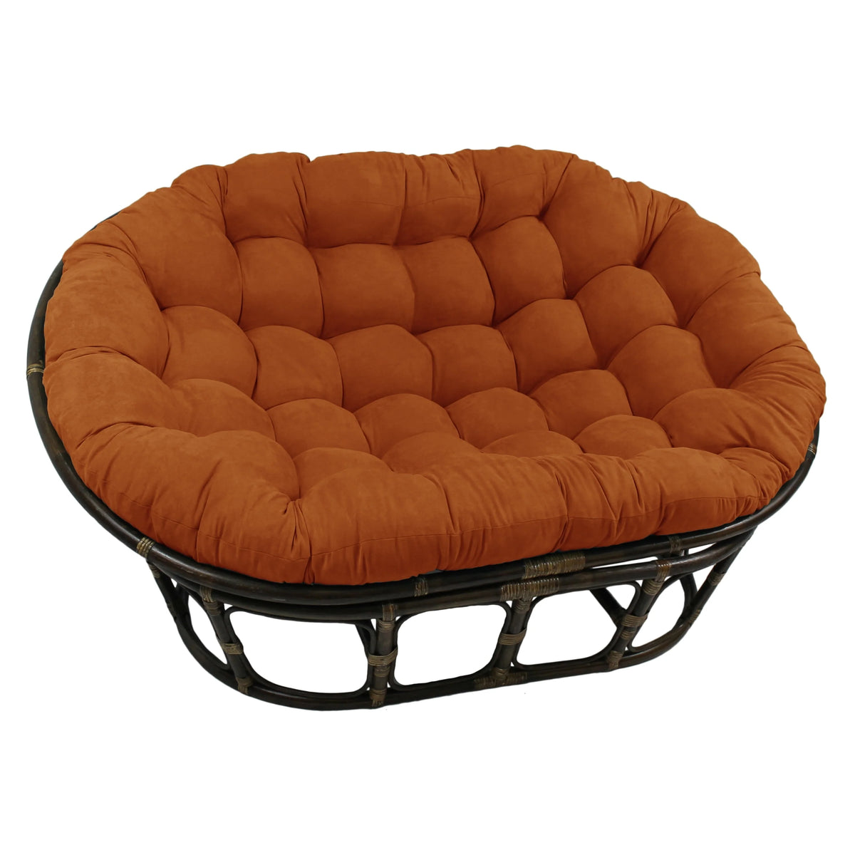 Solid Microsuede Double Papasan Cushion H79308