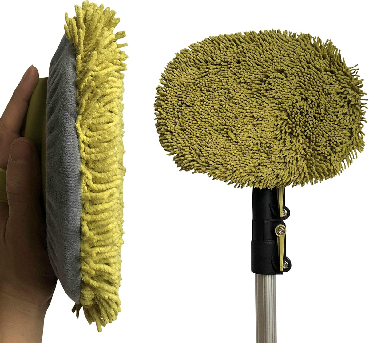24 Foot Extension Pole with Chenille Microfiber Cleaning Head D6309