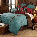 Turquoise Comforter Set Twin X279947