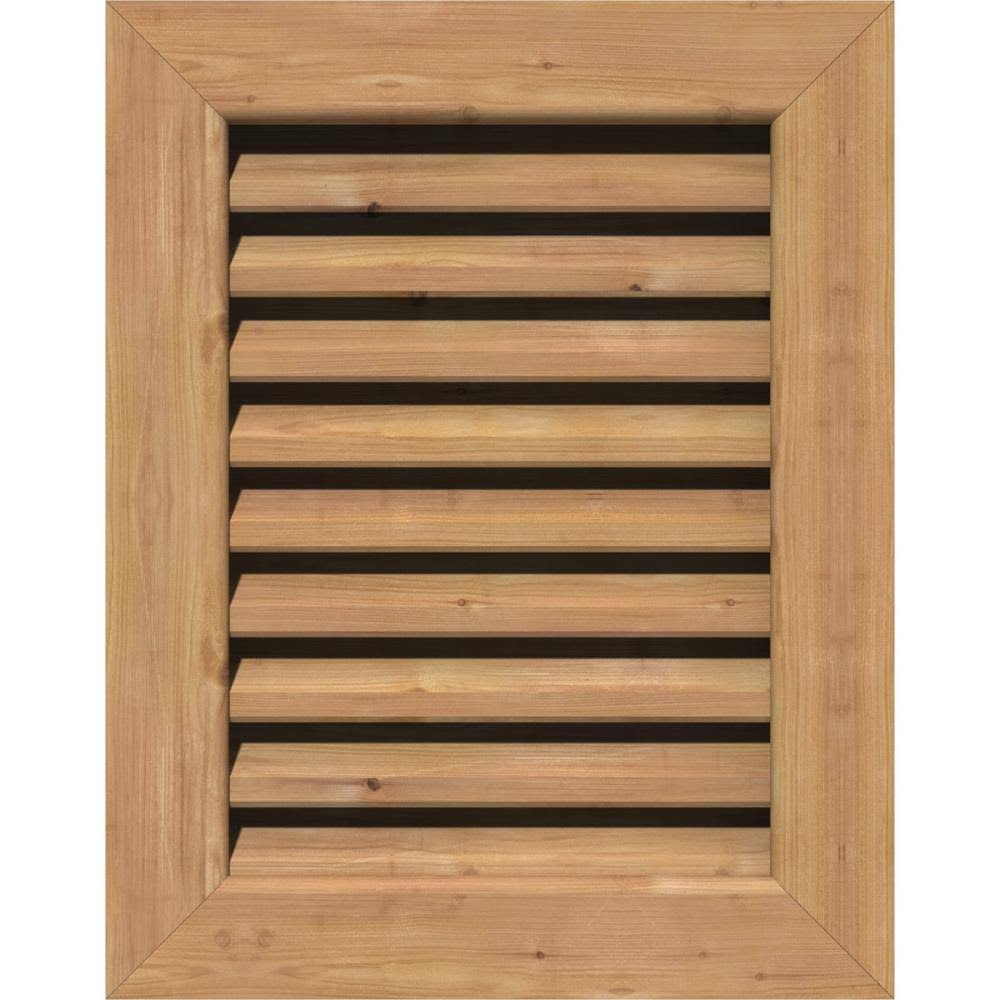 Vertical Gable Vent Unfinished Functional G746