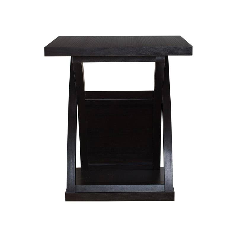 Espresso End Table Y400