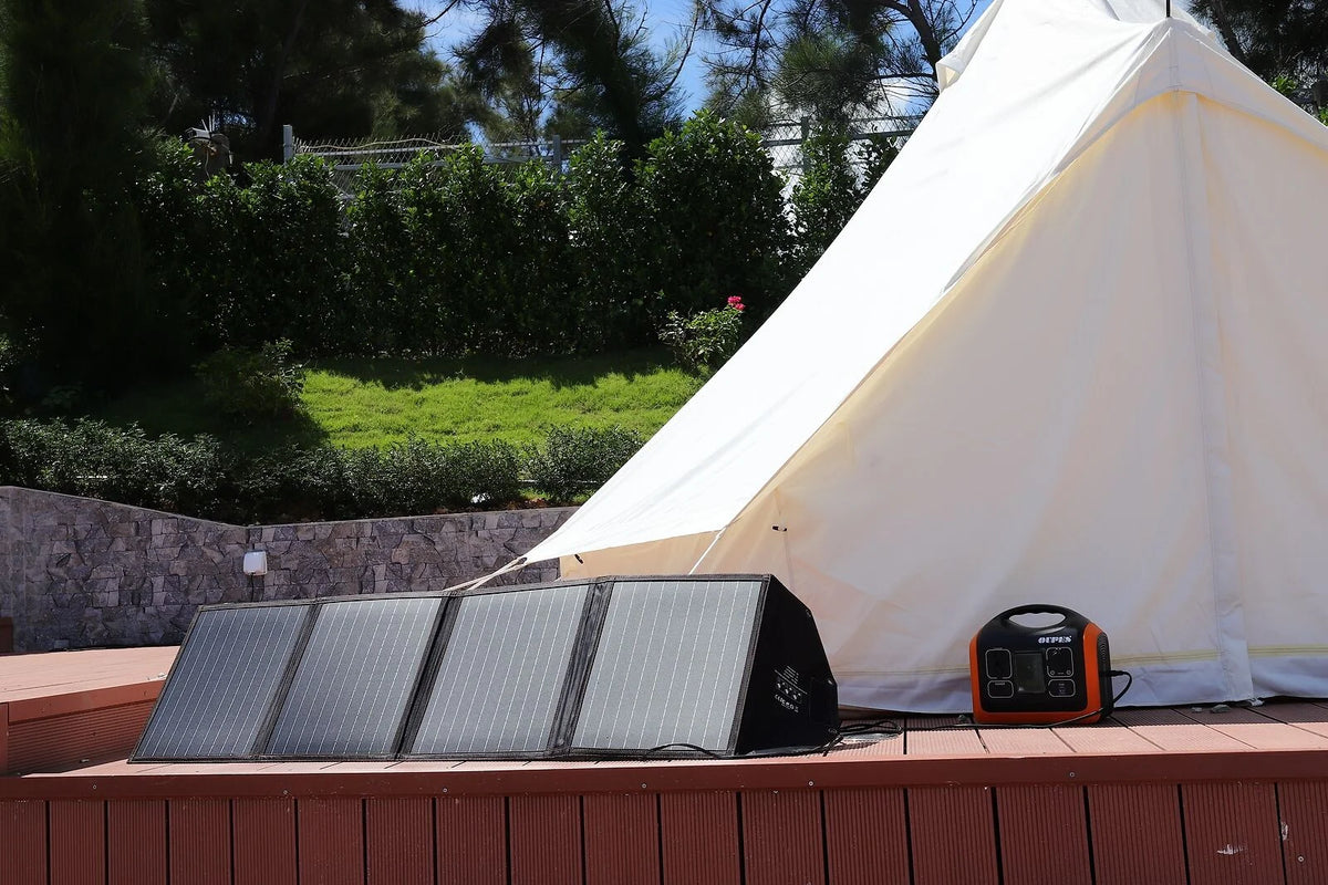 1800W Portable Power Station with 2 100W Panels O8369