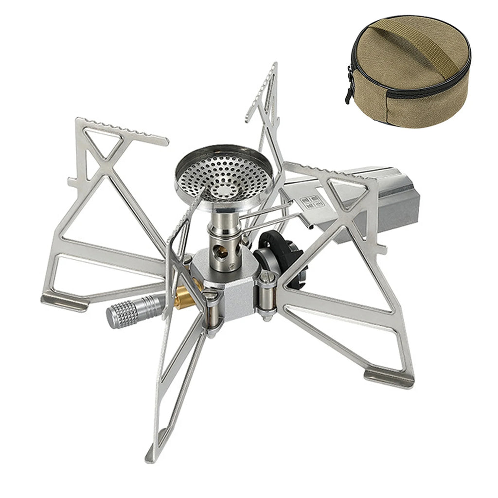 3300W Collapsible Stainless Steel Outdoor Stove U264694