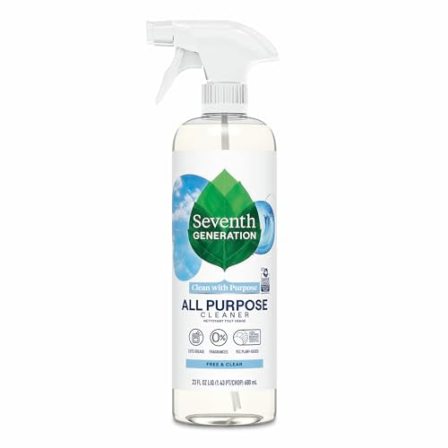 All Purpose Cleaner, Biodegradable Formula, Free & Clear, 23 oz (Pack of 4) K227