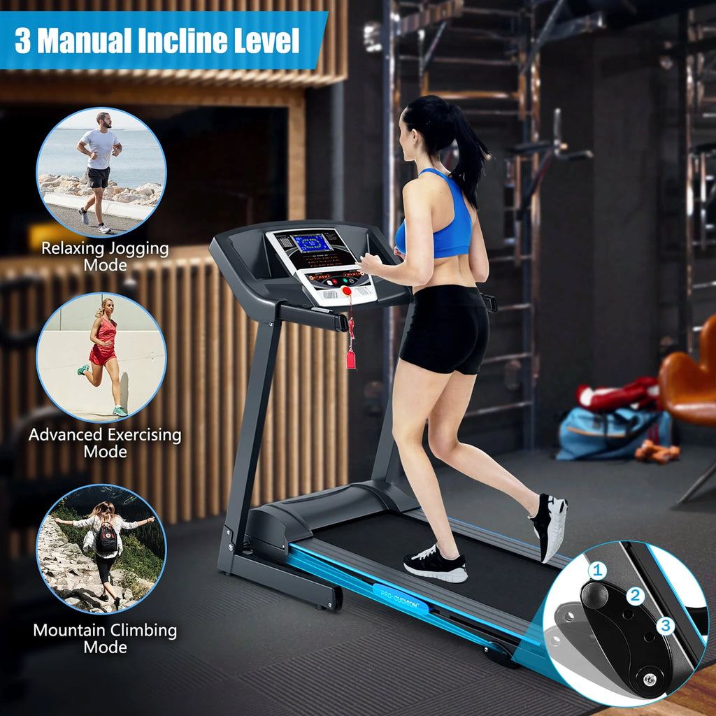 2.25HP Foldable Electric Treadmill F122517