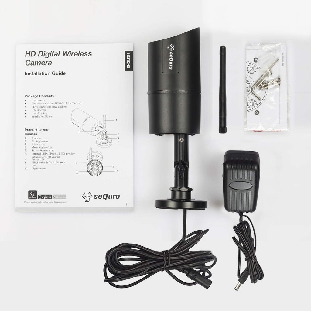 Black Weatherproof IP66 Bullet Camera V52480